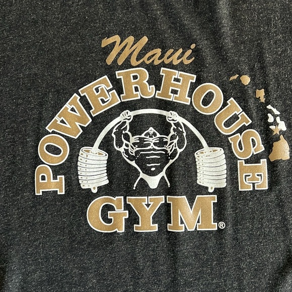 Maui powerhouse gym vintage shirt large - Picture 2 of 4
